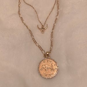 Taurus necklace